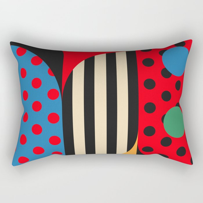 Happy Mood  Rectangular Pillow Gallery Image 1