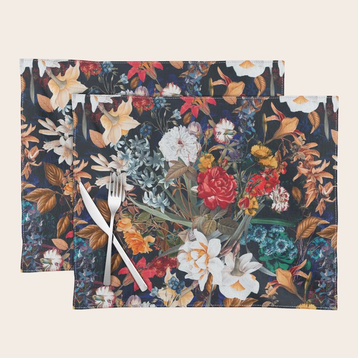 EXOTIC GARDEN - NIGHT XXII Placemat Gallery Image 1