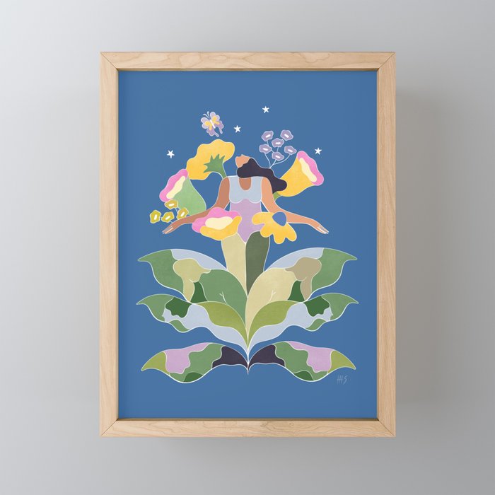 The stars will carry you again Mini Art Print Gallery Image 1