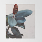 Night Ficus #2 Throw Blanket Gallery Image 2