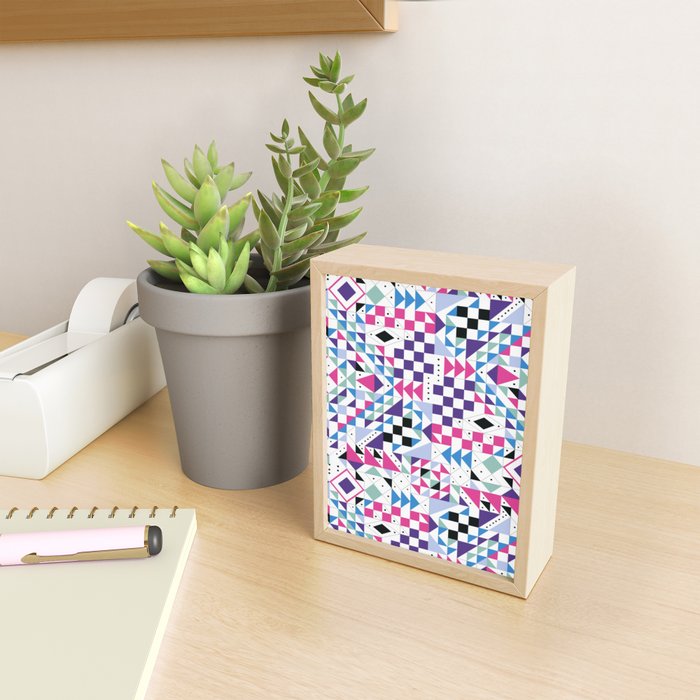 BM3 Tribal geometric Mini Art Print Gallery Image 2