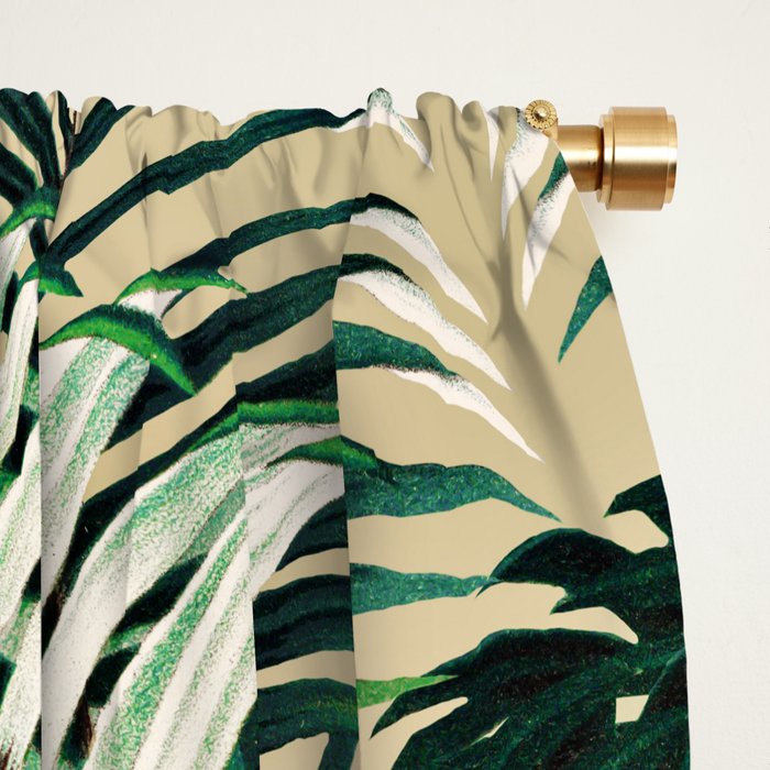 Tropical Jungle Window Curtain Gallery Image 2