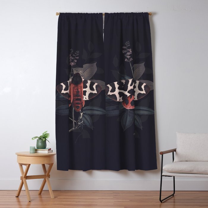 Night Butterfly Window Curtain Gallery Image 5