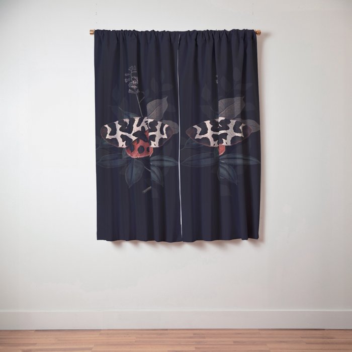 Night Butterfly Window Curtain Gallery Image 3