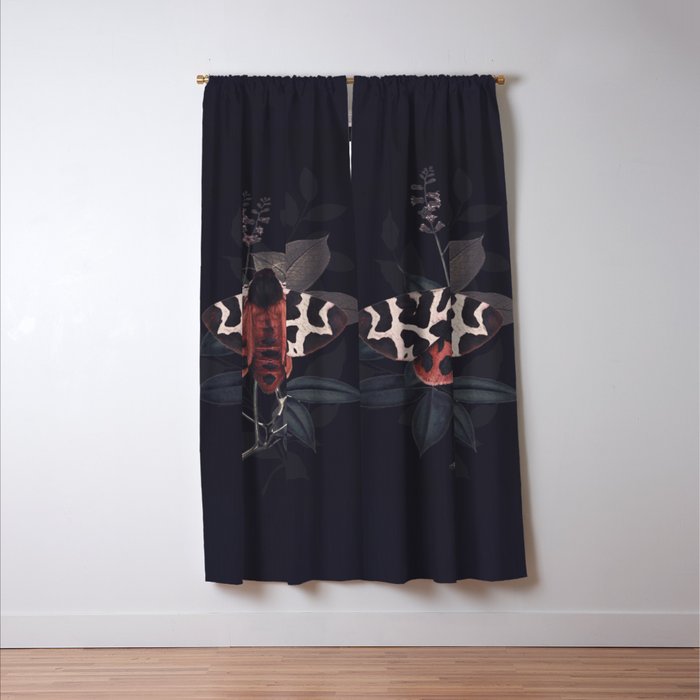 Night Butterfly Window Curtain Gallery Image 3