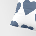 Hearts Navy Pillow Sham Gallery Image 4