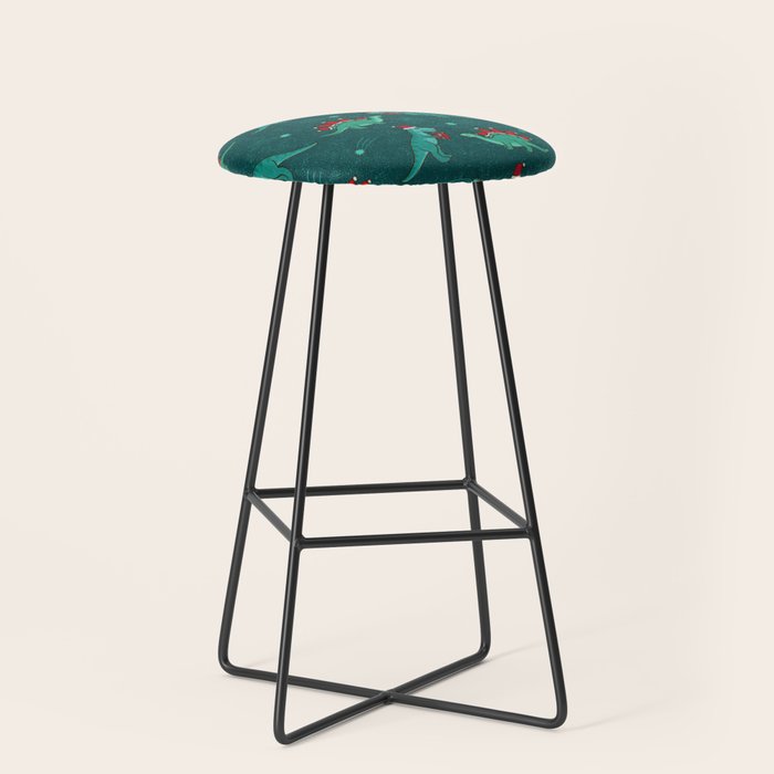 Cute Christmas Dinosaurs Dinos Dinosaur Stool Gallery Image 1