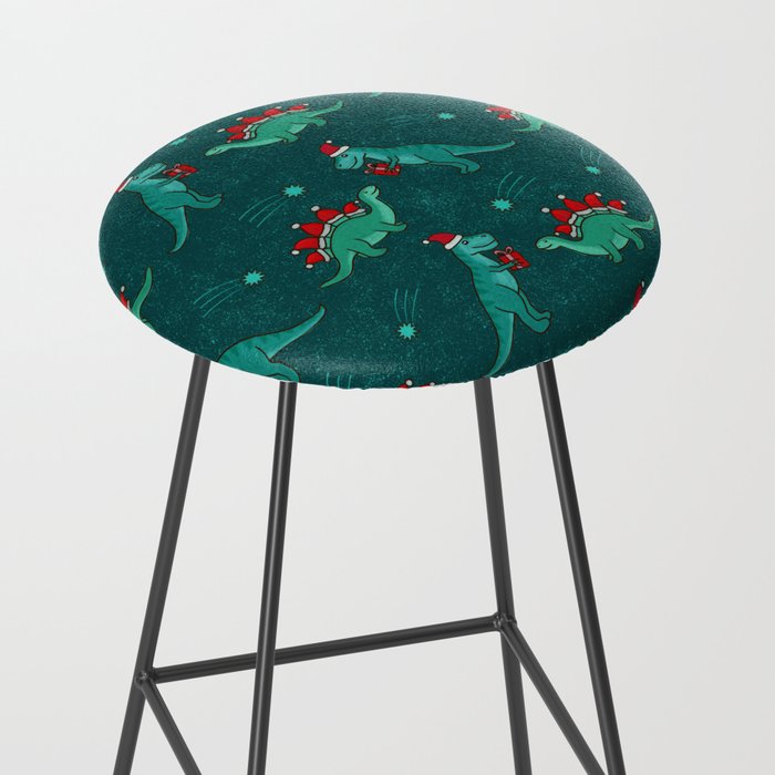 Cute Christmas Dinosaurs Dinos Dinosaur Stool Gallery Image 2