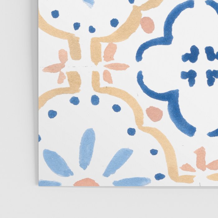 Blue Tiles Poster Gallery Image 3