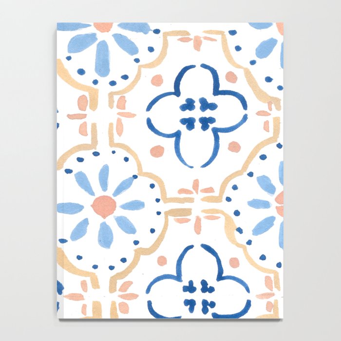 Blue Tiles Notebook Gallery Image 4