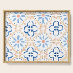 Blue Tiles Serving Tray Gallery Image 1