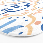 Blue Tiles Bath Mat Gallery Image 3