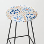 Blue Tiles Stool Gallery Image 2