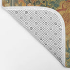 Vintage Embroidery Tapestry- Seasons of Elements Summer Bath Mat Gallery Image 2