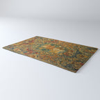 Vintage Embroidery Tapestry- Seasons of Elements Summer Rug Gallery Image 3