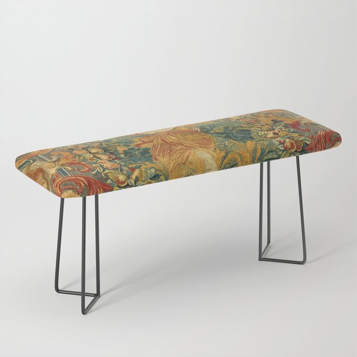 Vintage Embroidery Tapestry- Seasons of Elements Summer Bench Gallery Image 1