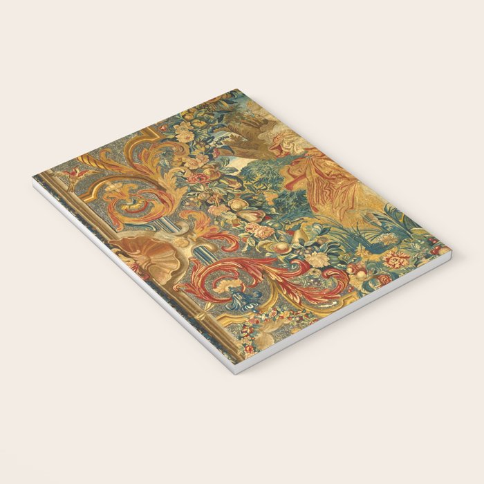 Vintage Embroidery Tapestry- Seasons of Elements Summer Notebook Gallery Image 3