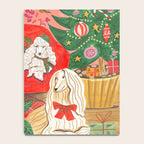 Dogs in cosy living room in bright colours Notebook Gallery Image 4