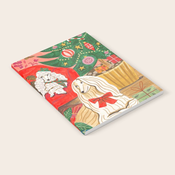Dogs in cosy living room in bright colours Notebook Gallery Image 2
