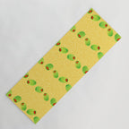 Olive Snack in Green & Yellow Yoga Mat Gallery Image 1
