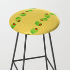 Olive Snack in Green & Yellow Stool Gallery Image 2