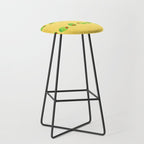 Olive Snack in Green & Yellow Stool Gallery Image 1
