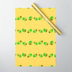 Olive Snack in Green & Yellow Wrapping Paper Gallery Image 1
