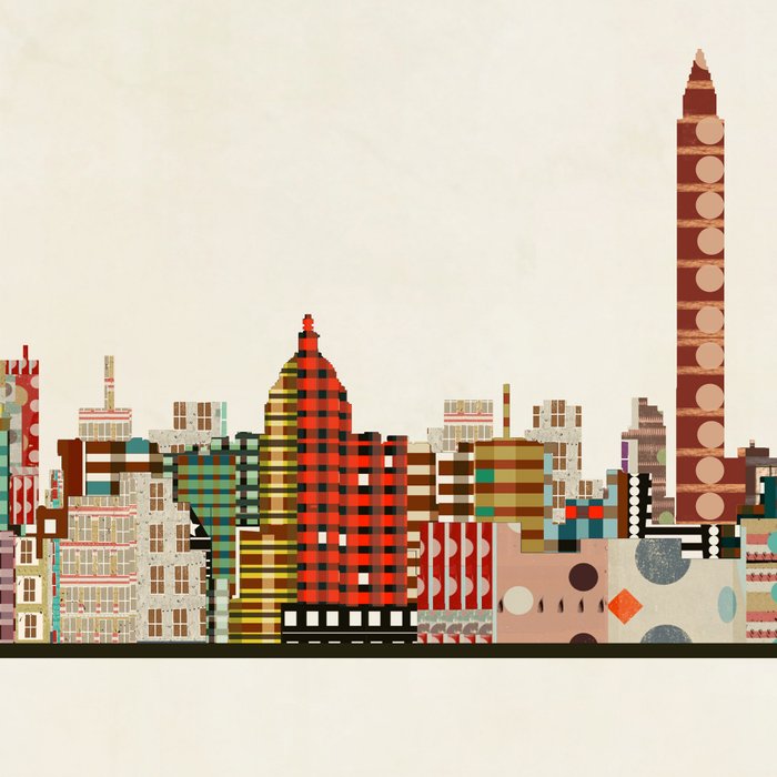 washington dc skyline Coffee Mug Gallery Image 2