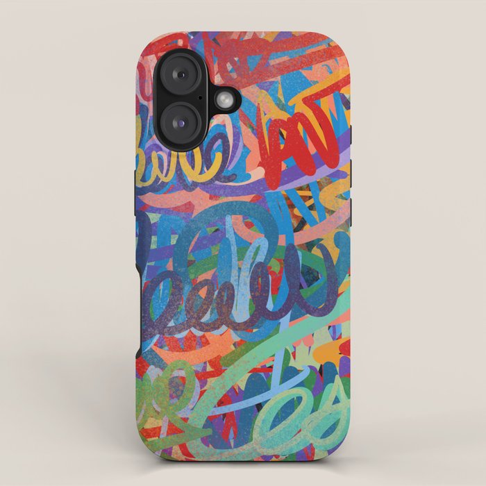 Urban Graffiti Art Love Sprayed  iPhone Case Gallery Image 1