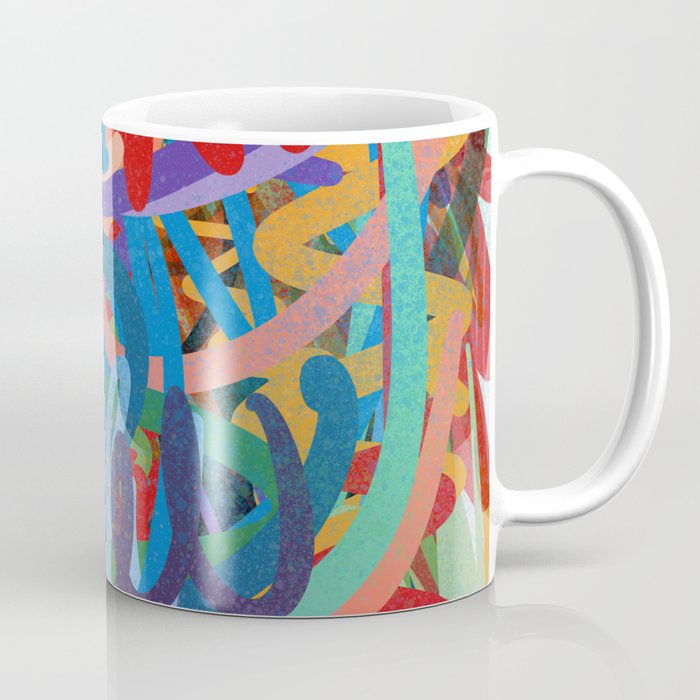 Urban Graffiti Art Love Sprayed  Coffee Mug Gallery Image 1