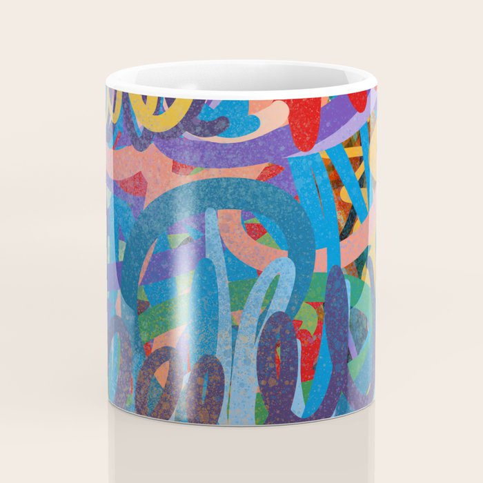 Urban Graffiti Art Love Sprayed  Coffee Mug Gallery Image 4