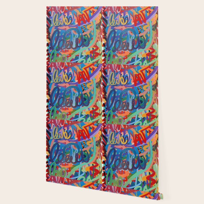 Urban Graffiti Art Love Sprayed  Wallpaper Gallery Image 2