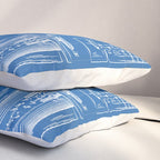 First Computer Patent - Technology Art - Blueprint Pillow Sham Gallery Image 3