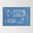 First Computer Patent - Technology Art - Blueprint Rug Gallery Image 2