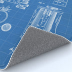 First Computer Patent - Technology Art - Blueprint Rug Gallery Image 4