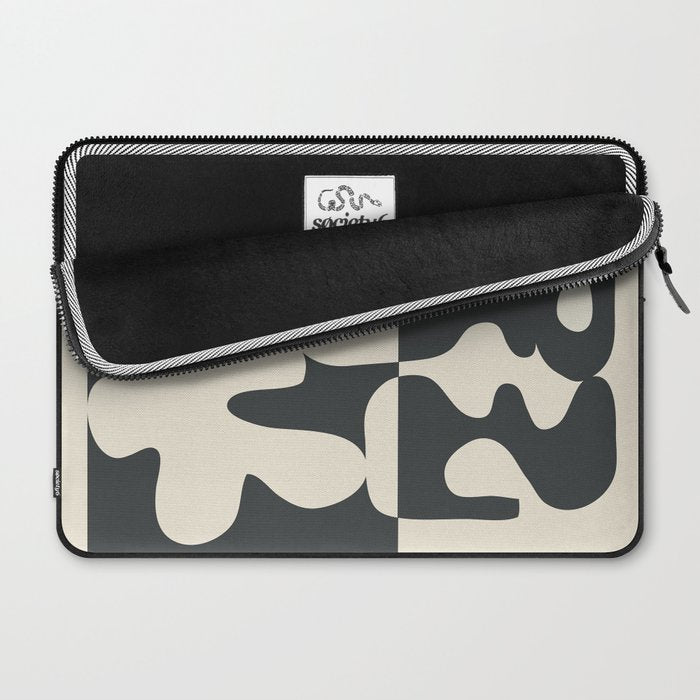 Duality in Motion 1 Laptop Sleeve Gallery Image 2