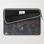 Mahakala Protector Tibetan Buddhist Thangka Laptop Sleeve Gallery Image 2