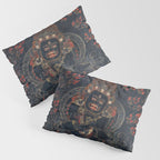 Mahakala Protector Tibetan Buddhist Thangka Pillow Sham Gallery Image 3
