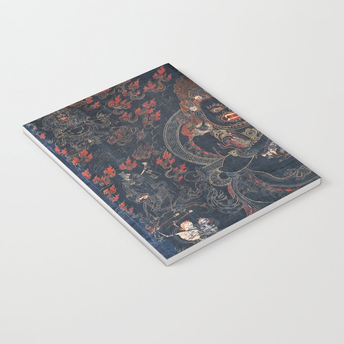 Mahakala Protector Tibetan Buddhist Thangka Notebook Gallery Image 3
