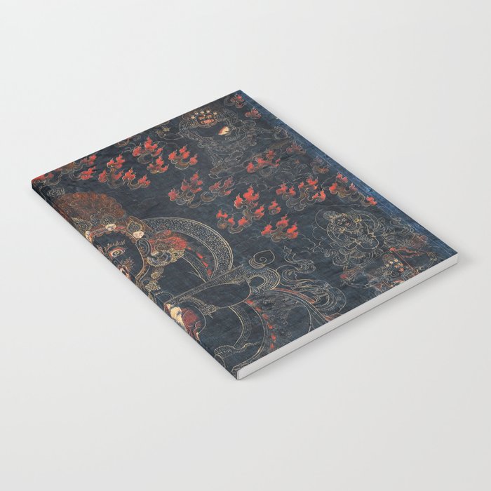 Mahakala Protector Tibetan Buddhist Thangka Notebook Gallery Image 2