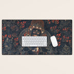 Mahakala Protector Tibetan Buddhist Thangka Desk Mat Gallery Image 1