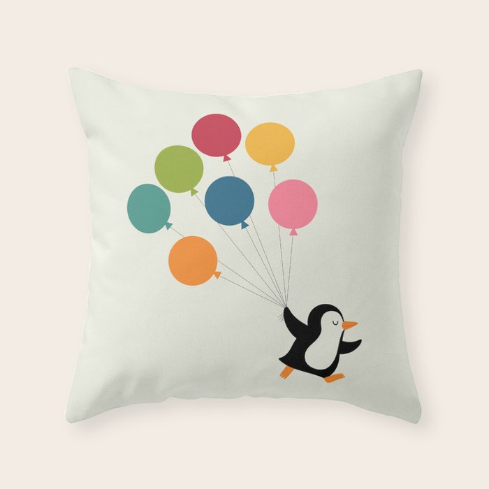 Follow Your Dreams Throw Pillow Gallery Image 1