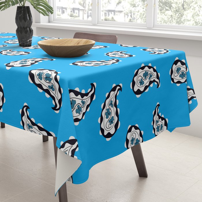 Leafy Whirls 2 Tablecloth Gallery Image 3