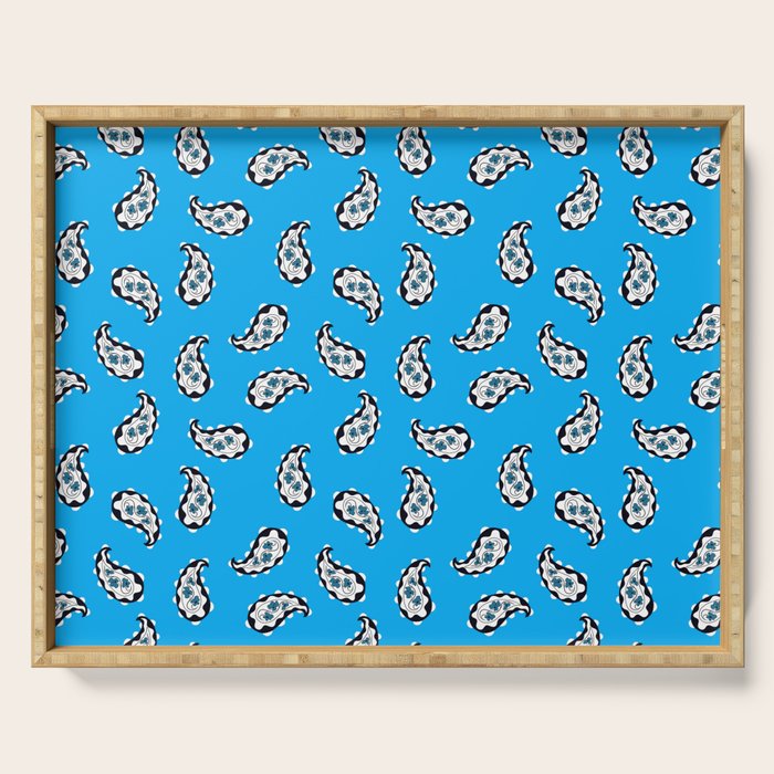 Leafy Whirls 2 Serving Tray Gallery Image 1