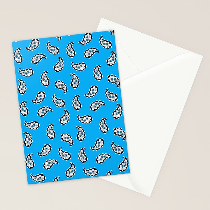 Leafy Whirls 2 Stationery Card Gallery Image 2