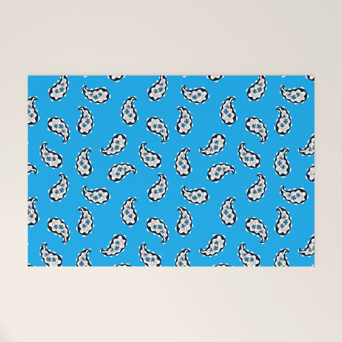 Leafy Whirls 2 Welcome Mat Gallery Image 1