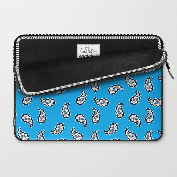 Leafy Whirls 2 Laptop Sleeve Gallery Image 2