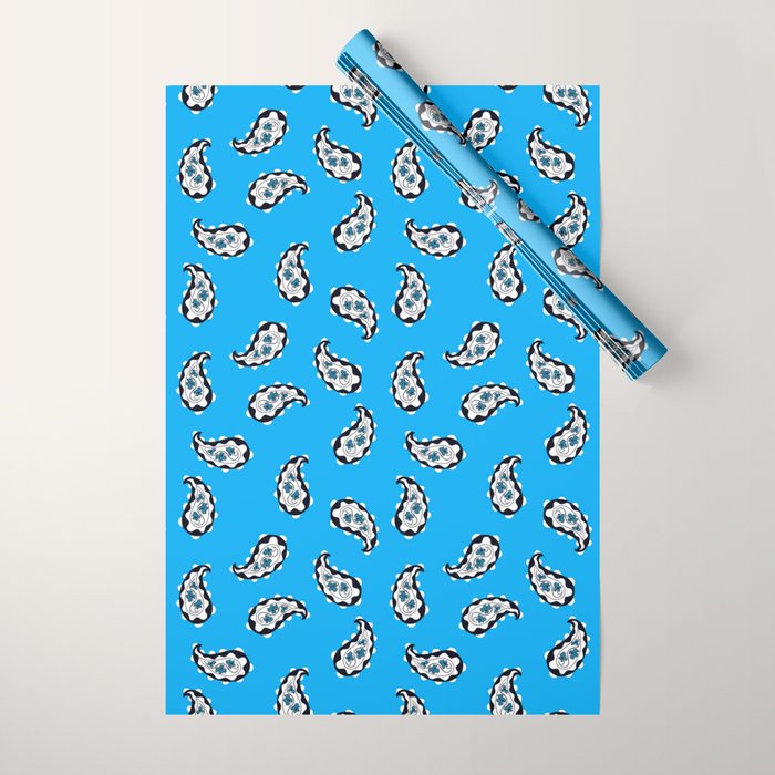 Leafy Whirls 2 Wrapping Paper Gallery Image 1