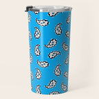 Leafy Whirls 2 Travel Mug Gallery Image 3