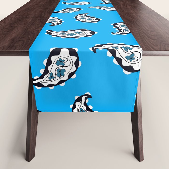 Leafy Whirls 2 Table Runner Gallery Image 1